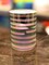 Electric Glass Tart Warmer with 3D Art-Stripes, Bedroom Decor, Bathroom Decor, Gift for Her